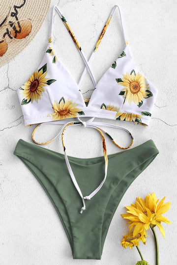 Bikini d’été imprimé floral